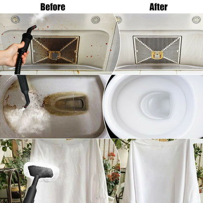 1400W Multipurpose Pressurized Steam Cleaner With 17 Pieces Accessories