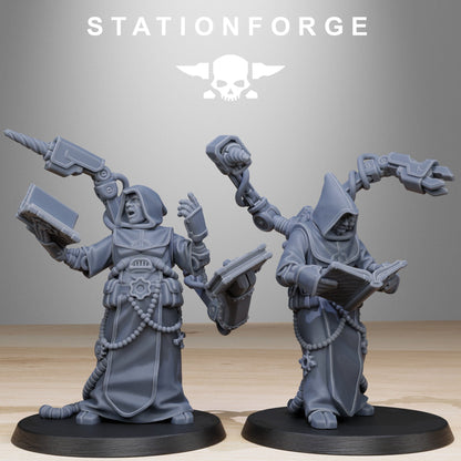 3D Printed Scavenger Monks by StationForge Miniatures