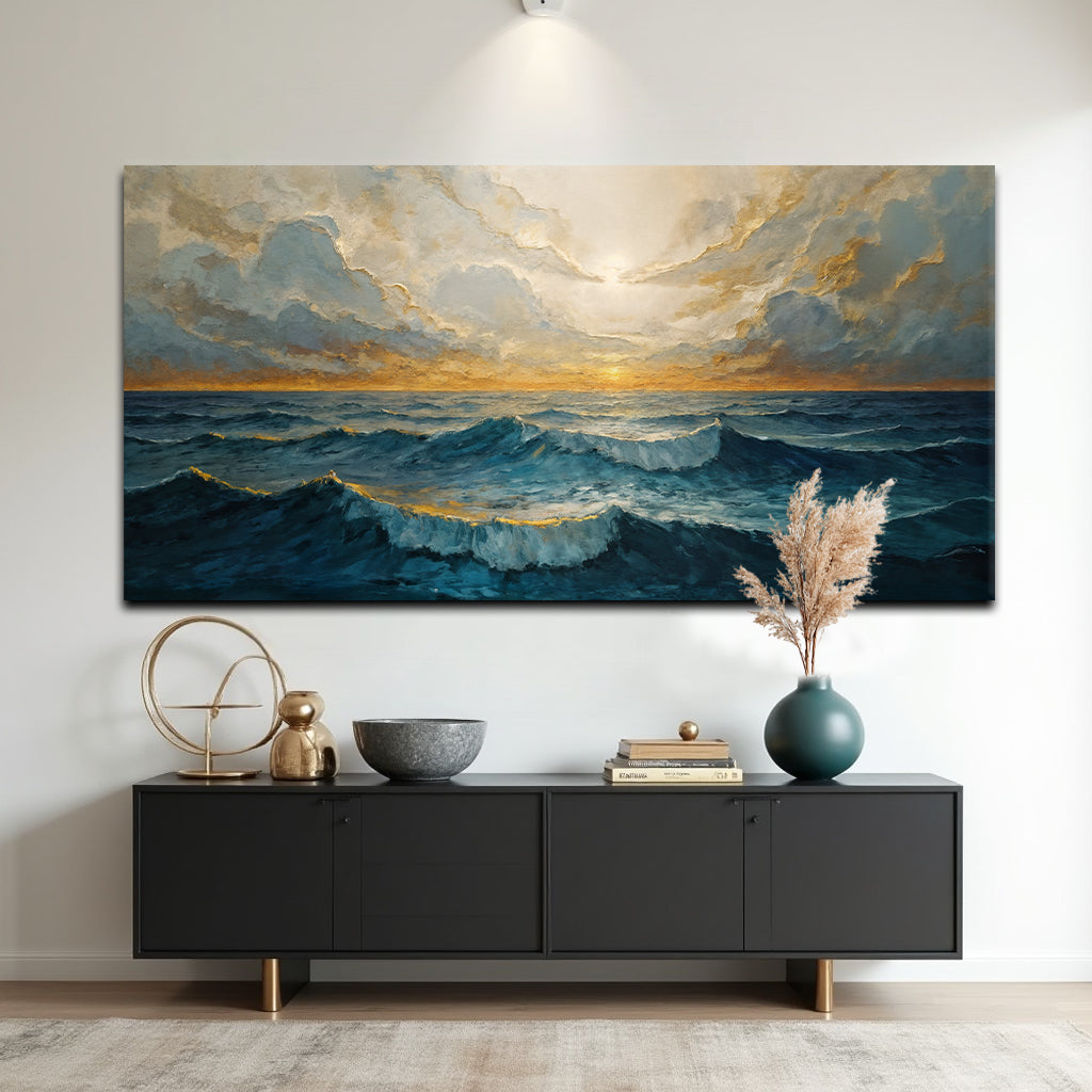 Waterscape Abstract Wall Art XI
