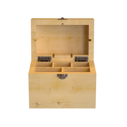 JSP 10k 14k Gold & Silver Sterling Testing Acid Solutions Kit for Jewelry W/ Bamboo Storage Box