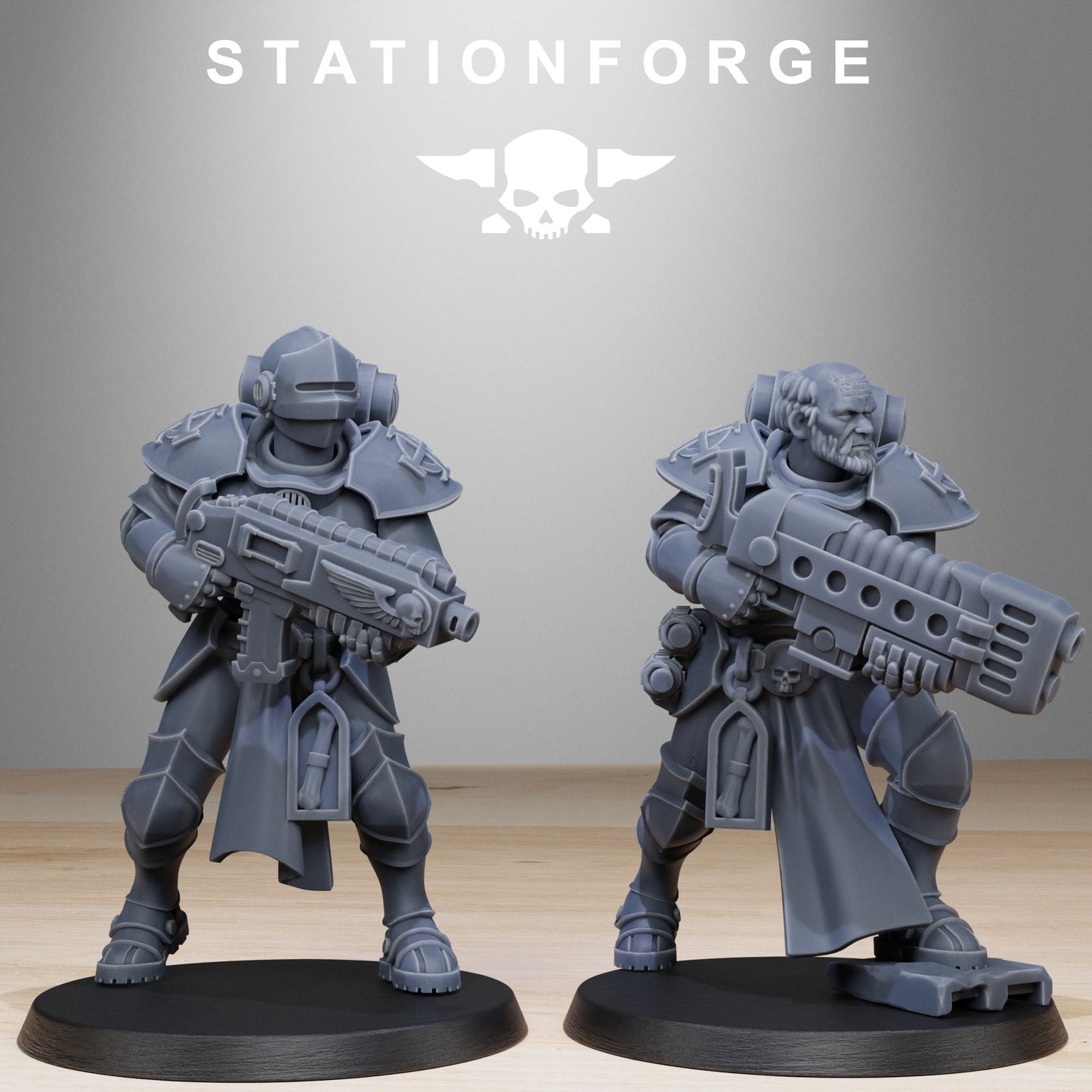 3D Printed Vadalites Brotherhood by StationForge Miniatures
