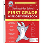 Get Ready for School: First Grade Wipe-Off Workbook - Spiral