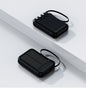 Solar Charging Unit With Cable Camping Portable Large Capacity Mobile Power Supply