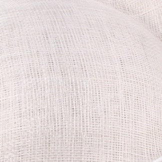 Fan-shaped Handcrafted Linen Headpiece