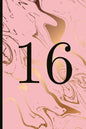 16: A Beautiful 16th Birthday Gift and Keepsake to Write Down Special Moments - Paperback