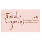 English Holiday Thank You Simple And DIY Creative Greeting Card