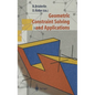 Geometric Constraint Solving and Applications - Hardcover
