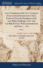 A new Translation of the New Testament of our Lord and Saviour Jesus Christ. Extracted From the Paraphrase of the Late Philip Doddridge, D.D. And Care - Hardcover