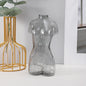 Colored Glass Body Art Flower Arrangement Vase Ornaments