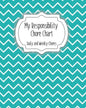 My Responsibility Chore Chart: Daily and Weekly Chores for Children - Paperback