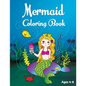 Mermaid Coloring Book: Ages 4-8 - Paperback