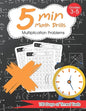5 Min Math Drills - Multiplication ( Timed Tests ): Math Workbooks for Grade 3 - 5, Kindergarten: 100 days of speed drills - Paperback