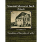 Stawiski Memorial Book (Poland) - Translation of Stawiski; Sefer Yizkor - Hardcover