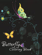 Butterfly Coloring Book: Nature Adult Relaxing Floral and Butterflies Design Coloring Book - Paperback