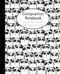 Composition Notebook: Cute Panda Pattern - College Ruled - Notebook For Kids, School Notebook - Paperback