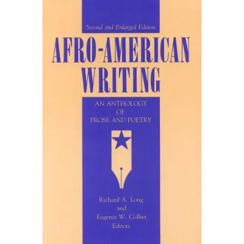 Afro-American Writing: An Anthology of Prose and Poetry - Paperback