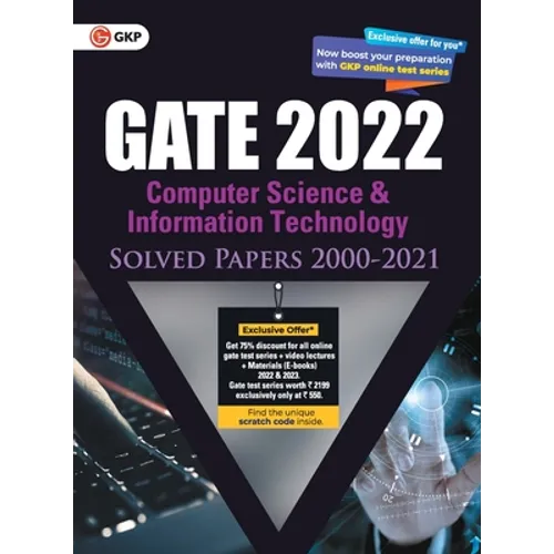 GATE 2022 Computer Science and Information Technology - Solved Papers (2000-2021) - Paperback