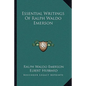 Essential Writings of Ralph Waldo Emerson - Paperback