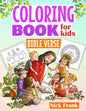 Bible Verse Coloring Books for Kids: Inspiring Verses with Animals and Figures for Children, Girls, and Boys. Activity Book Perfect Gift - Paperback