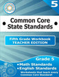 Fifth Grade Common Core Workbook - Teacher Edition - Paperback