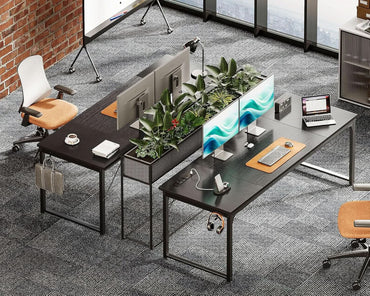 71 Inch Computer Desk With USB Ports For Home Office