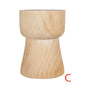 Nordic Homestay Log Stool Decoration Tea Table