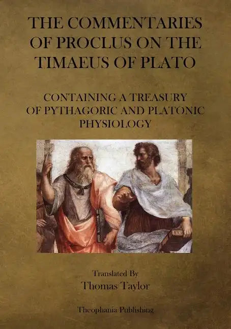 The Commentaries of Proclus on the Timaeus of Plato - Paperback