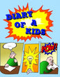 Diary of a Kids: Ages 4-8 Childhood Learning, Preschool Activity Book 100 Pages Size 8.5x11 Inch - Paperback