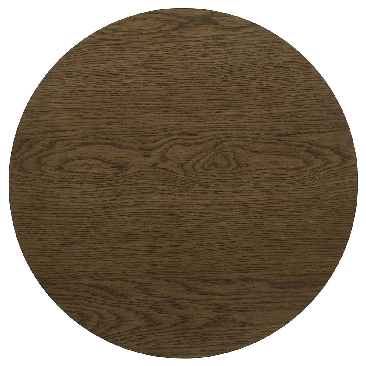 Kessler 2-piece Round Sculptural Wood Coffee Table Set Brown