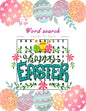 Easter word search puzzles for adults: A challenging activity book for all levels, Large Print. - Paperback