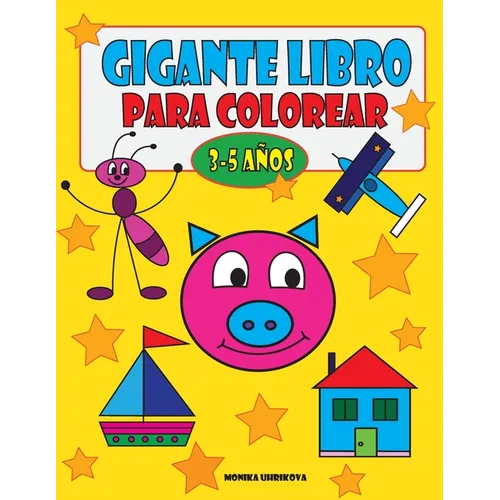 Gigante Libro Para Colorear 3-5 años - Paperback