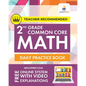 2nd Grade Common Core Math: Daily Practice Workbook - Part I: Multiple Choice 1000+ Practice Questions and Video Explanations Argo Brothers: Daily - Paperback