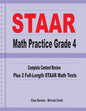 STAAR Math Practice Grade 4: Complete Content Review Plus 2 Full-length STAAR Math Tests - Paperback
