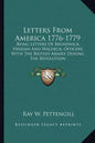 Letters from America 1776-1779: Being Letters of Brunswick, Hessian and Waldeck; Officers with the British Armies During the Revolution - Paperback