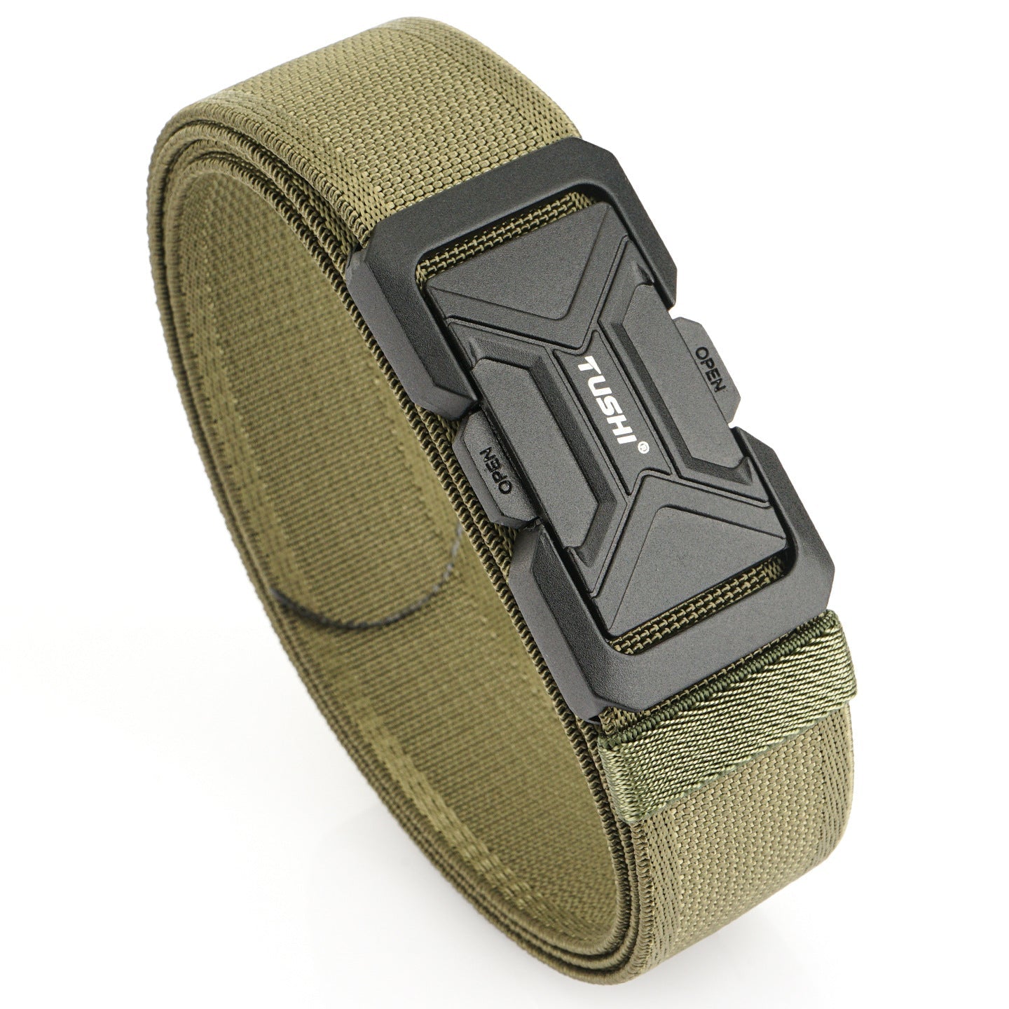 New 35-inch Buckle Tactical Comfortable Elastic Outdoor Belt