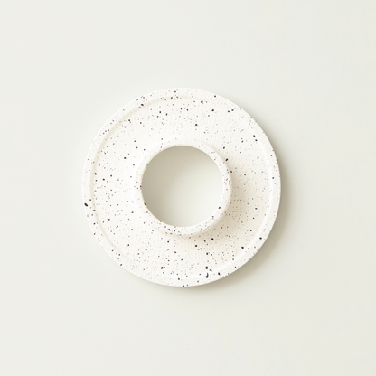 ORIGAMI - Coffee Dripper Holder - Grain Pattern - White