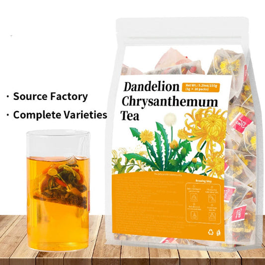 Dandelion Chrysanthemum Tea – Gentle Chinese-Style Herbal Blend