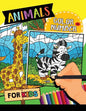 Animals Color by Number for Kids: Easy and Fun Activity Learning Workbook with Coloring Pages - Paperback