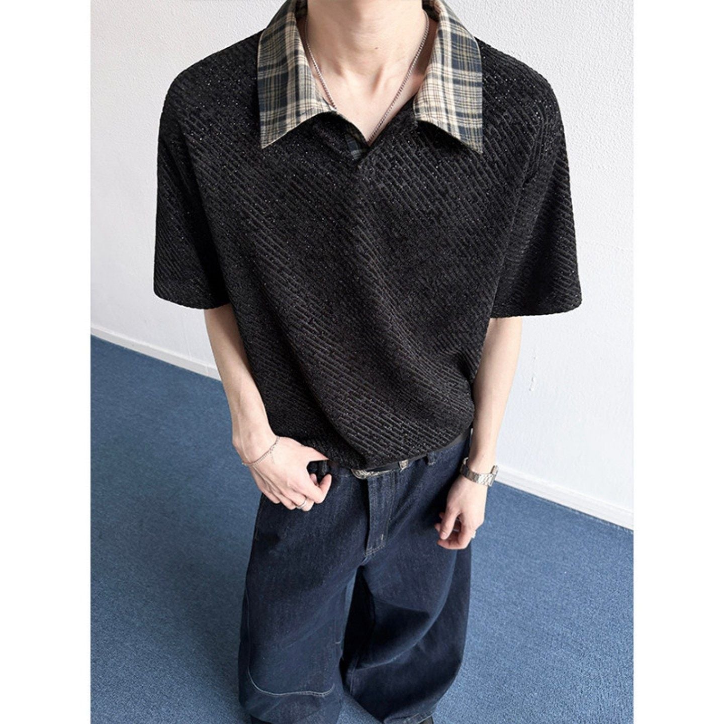 Stylish Loose-fit Casual Breathable Half-sleeve T-shirt