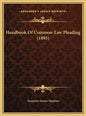 Handbook Of Common-Law Pleading (1895) - Hardcover