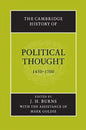 The Cambridge History of Political Thought 1450 1700 - Paperback