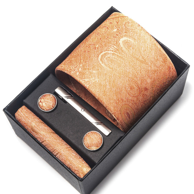 Direct-supply Mens Polyester Yarn-dyed Jacquard Formal Tie