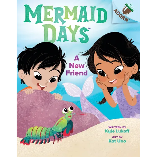 A New Friend: An Acorn Book (Mermaid Days #3) - Hardcover