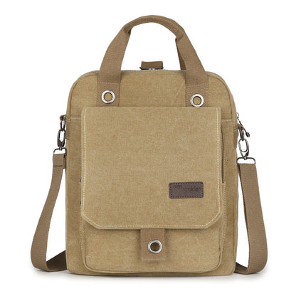 Canvas Trendy Casual Laptop Backpack