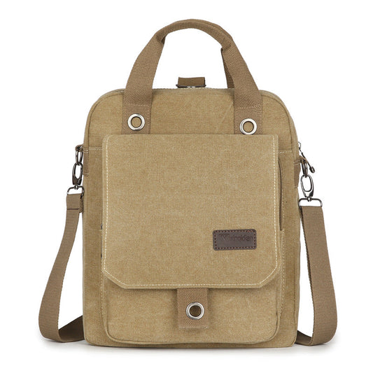 Canvas Trendy Casual Laptop Backpack