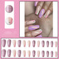 Wrinkle Line Sense Wearing Nail Enhancement Finished Product