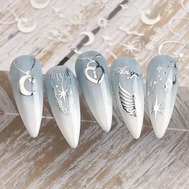 5D Embossed Three-dimensional Nail Stickers