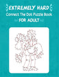 Extremely Hard Connect The Dot Puzzle Book For Adult - Paperback