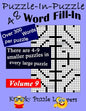 Puzzle-in-Puzzle Word Fill-In Puzzles, Volume 9: 48 Puzzles - Paperback