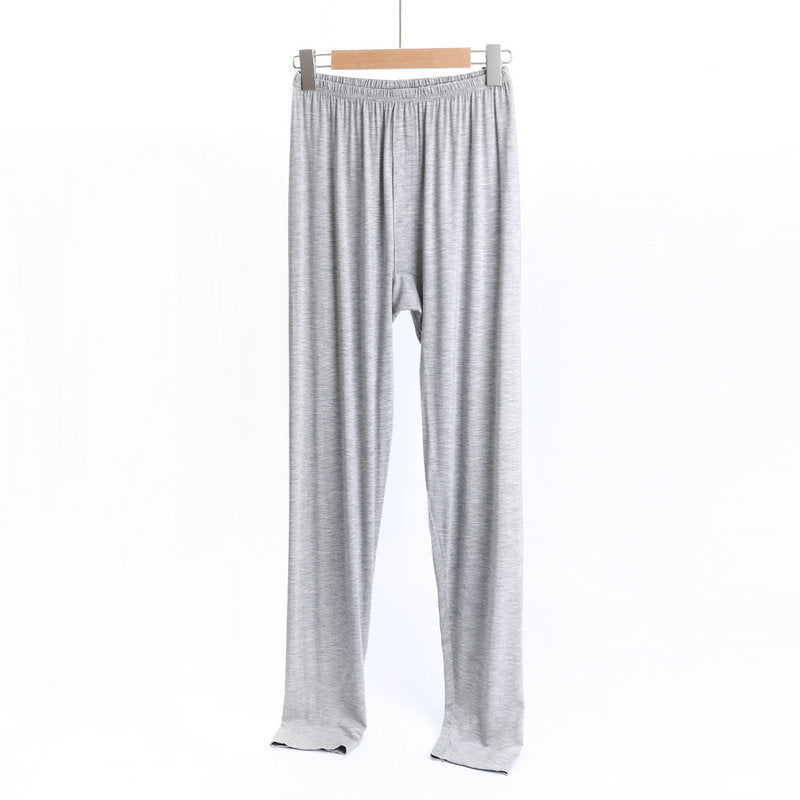Mens Summer Modal Pajama Pants Thin Plus Size
